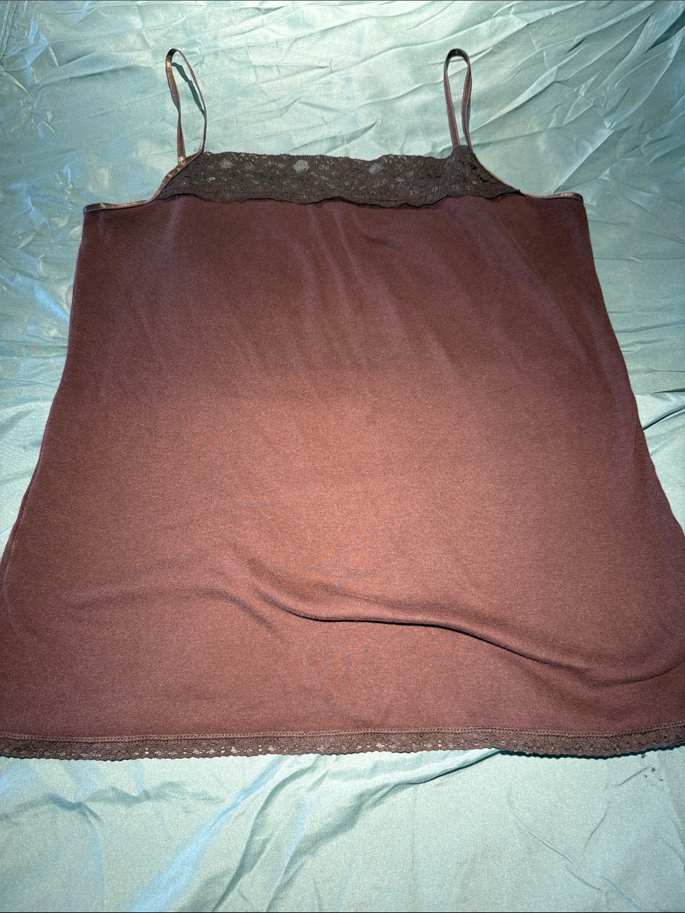 Christopher & Banks Dark Brown Sleeveless Tank Top
